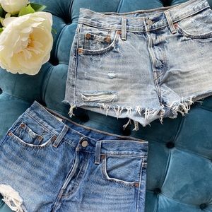 Levi’s 501 denim shorts
